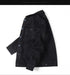 Men's Slim Denim Jacket Long Sleeve Classic Black Urban Jacket Coats